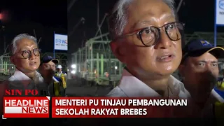 Menteri PU Tinjau Pembangunan Sekolah Rakyat Brebes