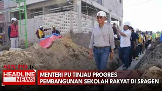 Menteri PU Tinjau Progres Pembangunan Sekolah Rakyat Di Sragen