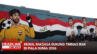 Mural Raksasa Dukung Timnas Irak Di Piala Dunia 2026