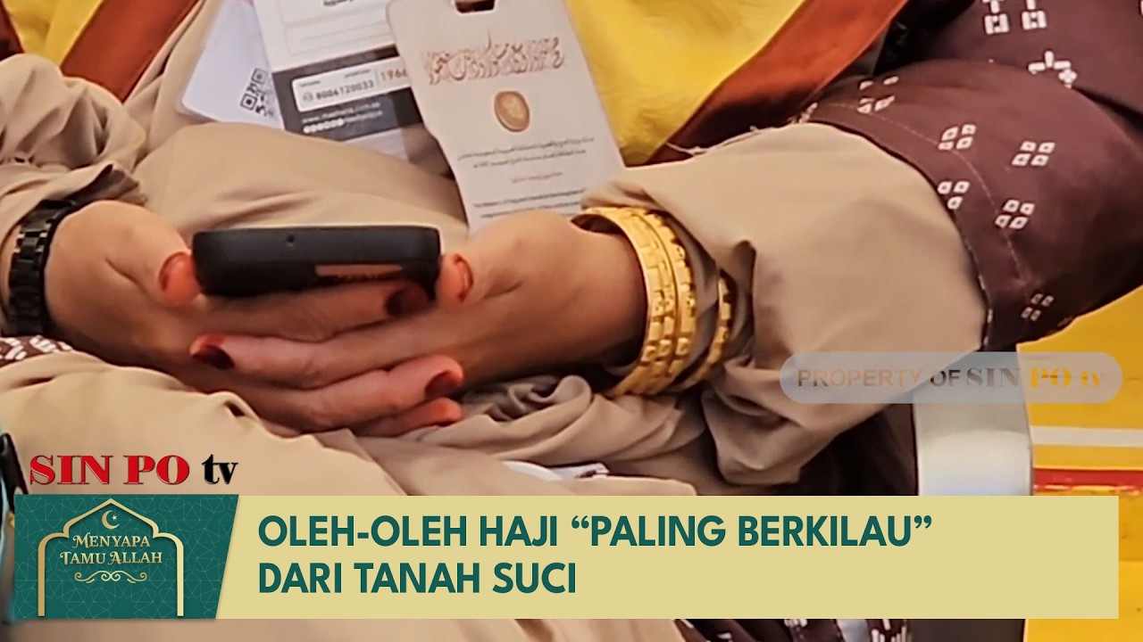 Oleh-Oleh Haji “Paling Berkilau” Dari Tanah Suci