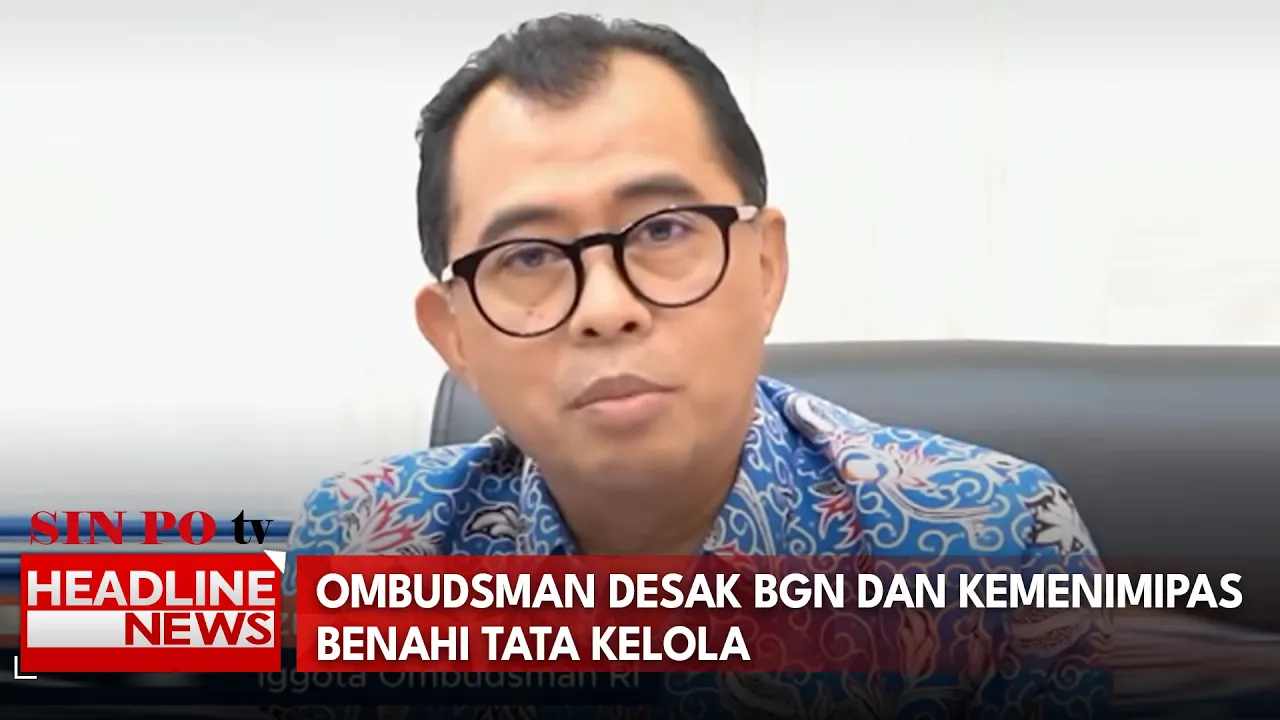 Ombudsman Desak BGN Dan Kemenimipas Benahi Tata Kelola