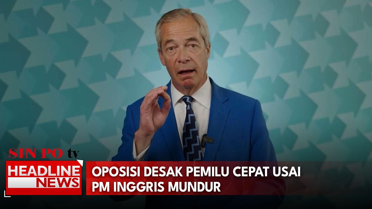 Oposisi Desak Pemilu Cepat Usai PM Inggris Mundur