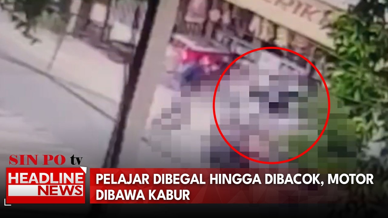 Pelajar Dibegal Hingga Dibacok, Motor Dibawa Kabur