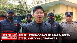 Pelaku Pembacokan Pelajar Di Depan Stasiun Grogol, Ditangkap