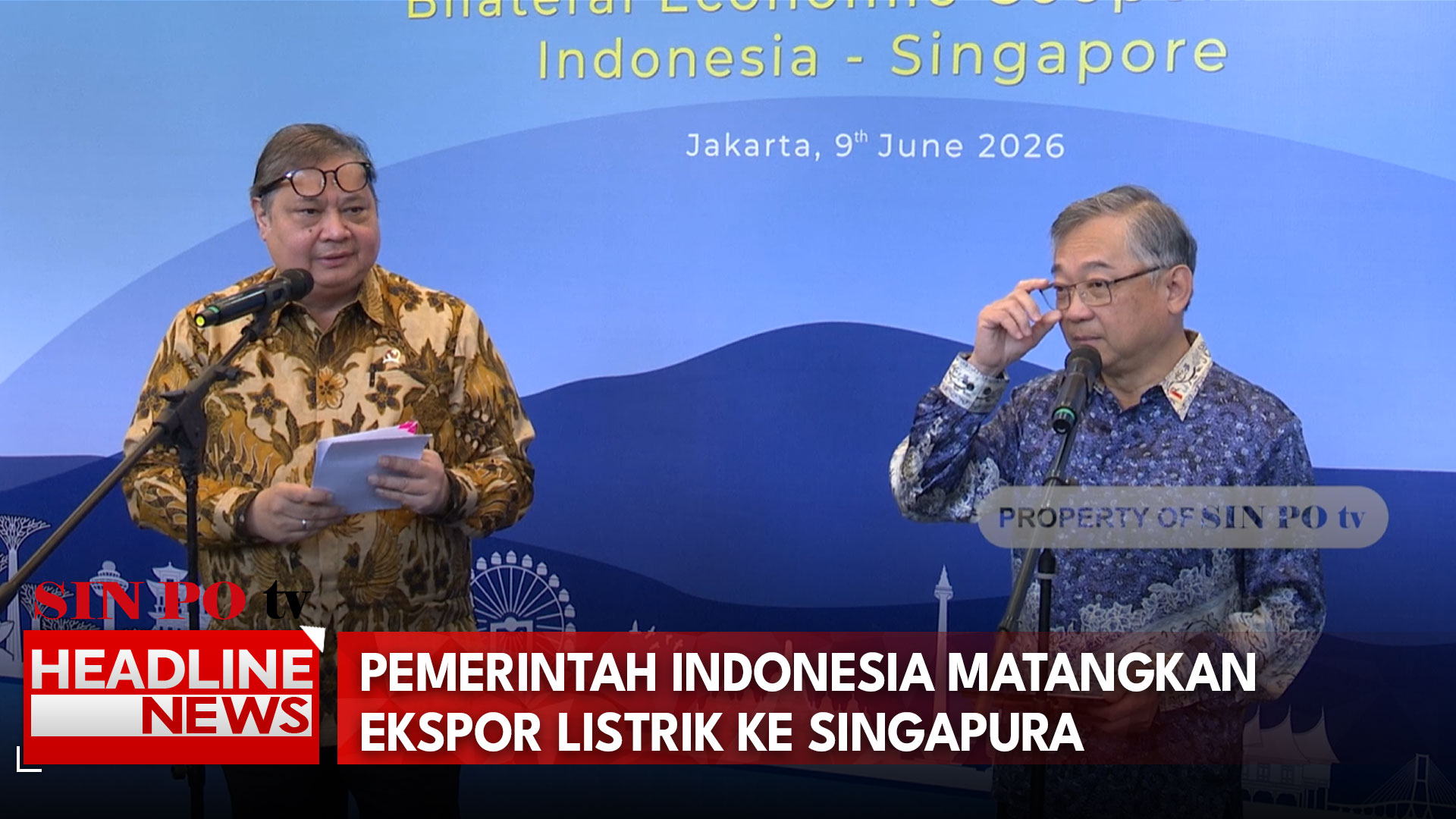 Pemerintah Indonesia Matangkan Ekspor Listrik Ke Singapura
