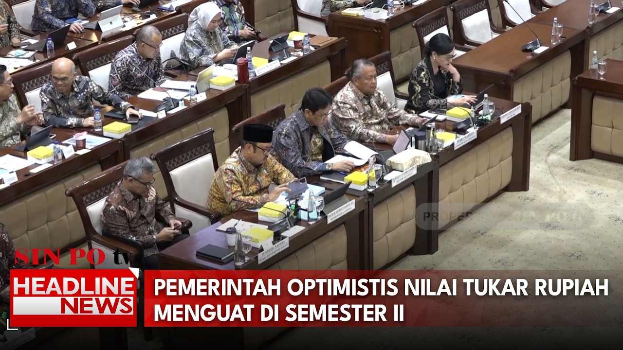 Pemerintah Optimistis Nilai Tukar Rupiah Menguat Di Semester II