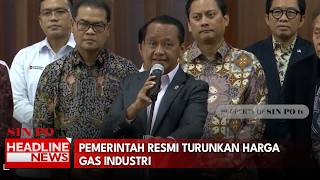 Pemerintah Resmi Turunkan Harga Gas Industri