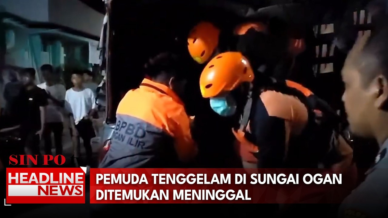 Pemuda Tenggelam di Sungai Ogan Ditemukan Meninggal