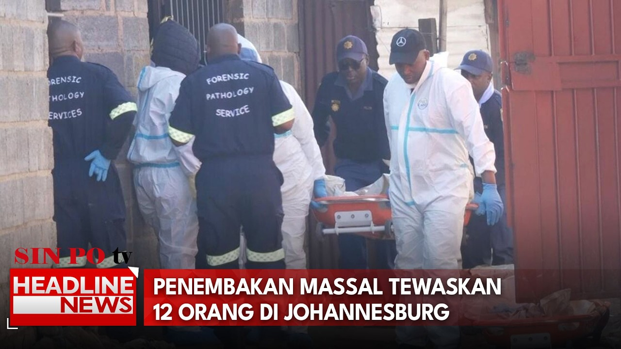 Penembakan Massal Tewaskan 12 Orang Di Johannesburg
