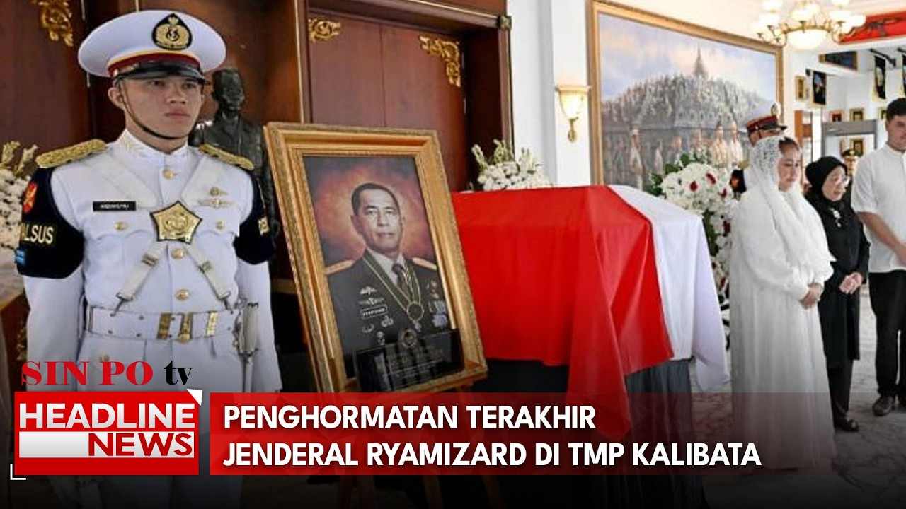 Penghormatan Terakhir Jenderal Ryamizard Di Kalibata