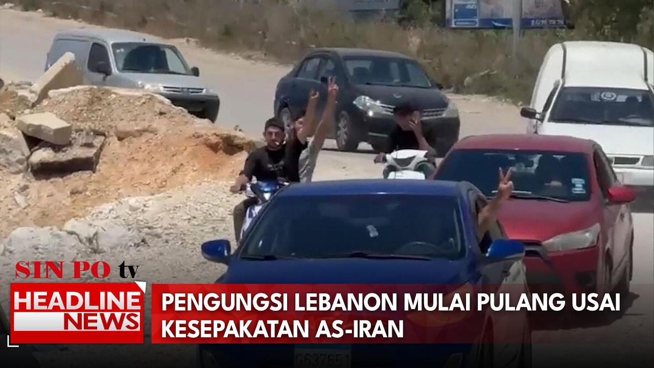 Pengungsi Lebanon Mulai Pulang Usai Kesepakatan AS-Iran