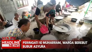 Peringati 10 Muharram, Warga Berebut Bubur Asyura
