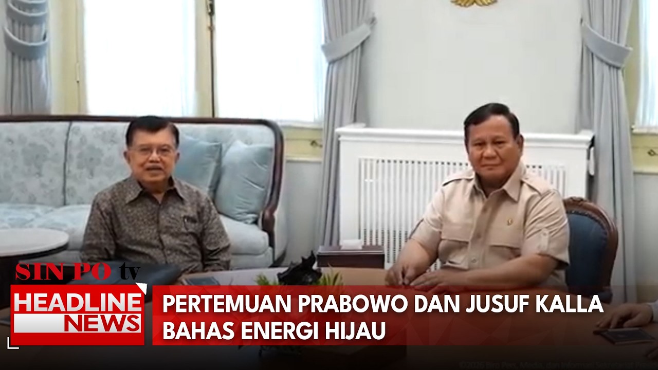 Pertemuan Prabowo dan Jusuf Kalla Bahas Energi Hijau