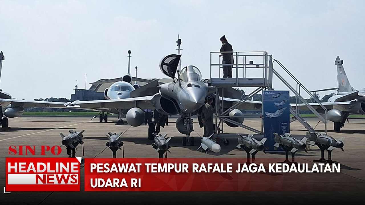 Pesawat Tempur Rafale Jaga Kedaulatan Udara Ri