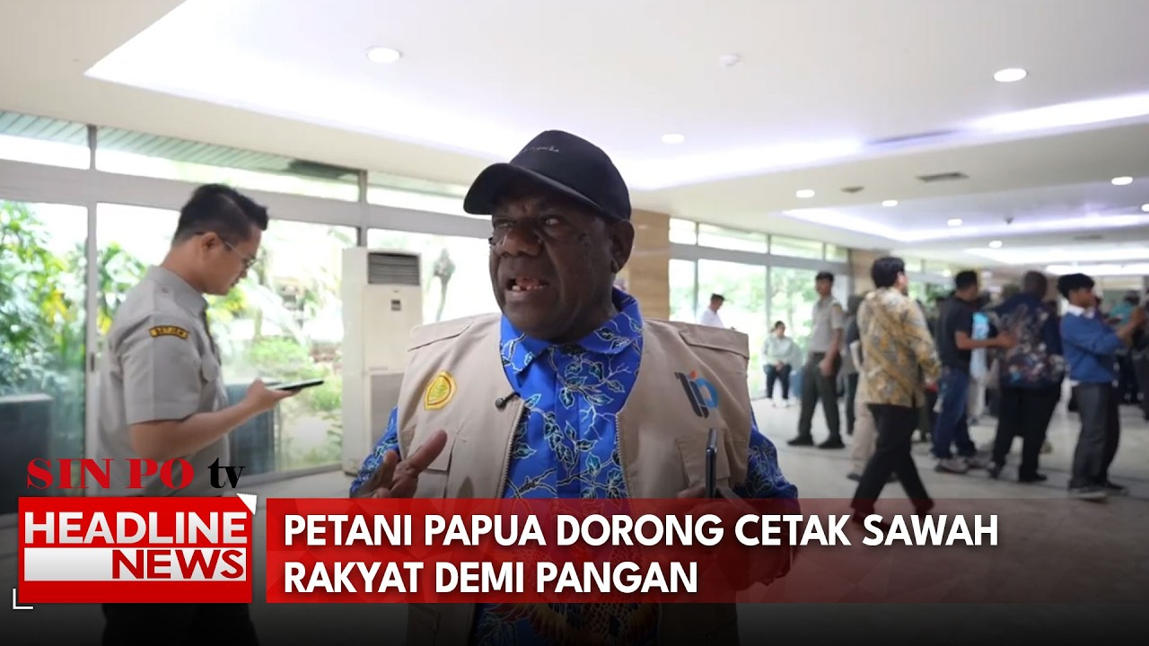 Petani Papua Dorong Cetak Sawah Rakyat Demi Pangan