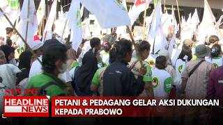 Petani & Pedagang Gelar Aksi Dukungan Kepada Prabowo