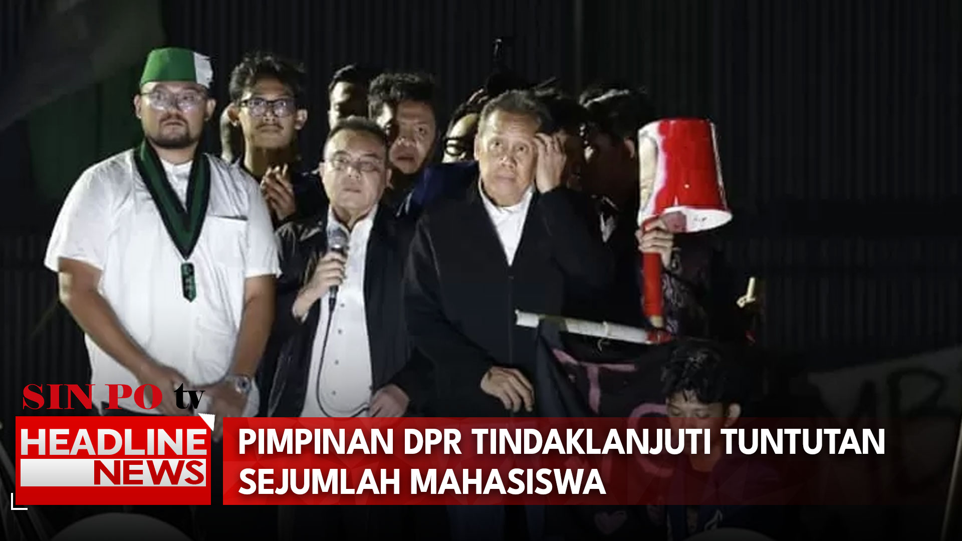Pimpinan DPR Tindaklanjuti Tuntutan Sejumlah Mahasiswa