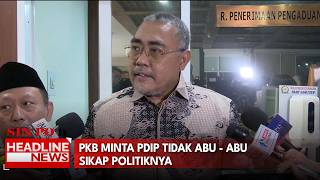 PKB Minta PDIP Tidak Abu - Abu Sikap Politiknya