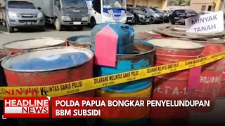 Polda Papua Bongkar Penyelundupan BBM Subsidi