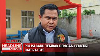 Polisi Baku Tembak dengan Pencuri Baterai BTS
