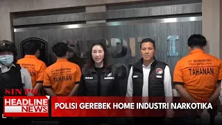 Polisi Gerebek Home Industri Narkotika