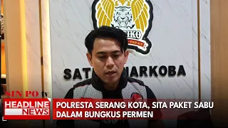 Polresta Serang Kota, Sita Paket Sabu Dalam Bungkus Permen