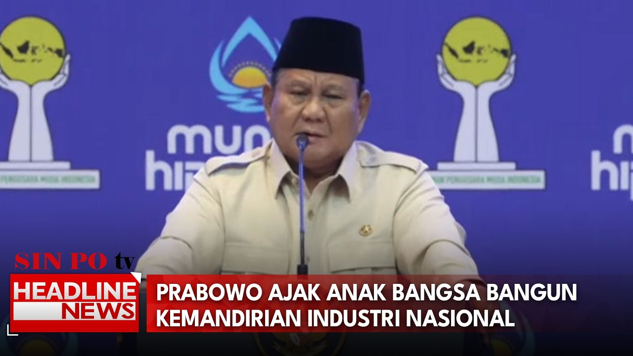 Prabowo Ajak Anak Bangsa Bangun Kemandirian Industri Nasional