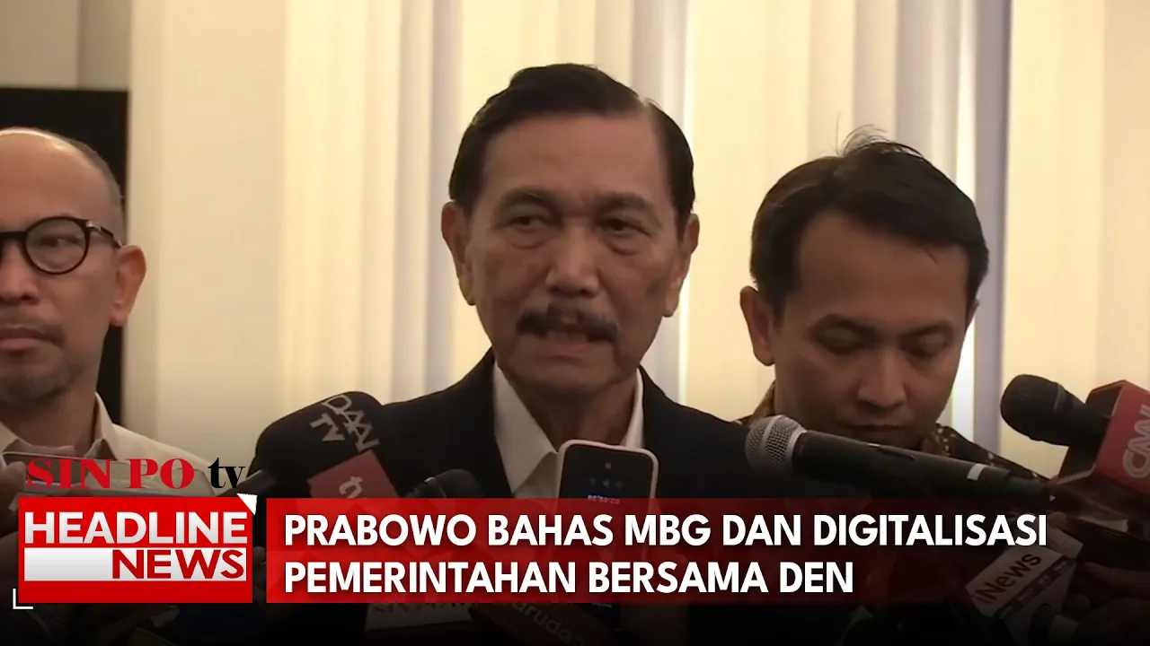 Prabowo Bahas MBG Dan Digitalisasi Pemerintahan Bersama DEN