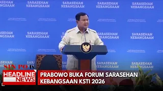 Prabowo Buka Forum Sarasehan Kebangsaan KSTI 2026