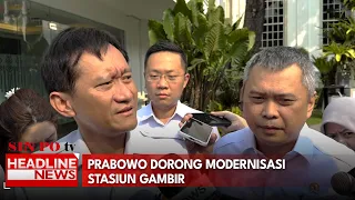Prabowo Dorong Modernisasi Stasiun Gambir