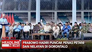 Prabowo Hadiri Puncak PENAS Petani Dan Nelayan Di Gorontalo