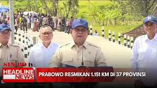 Prabowo Resmikan 1.151 KM Di 37 Provinsi
