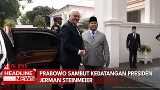 Prabowo Sambut Kedatangan Presiden Jerman Steinmeier