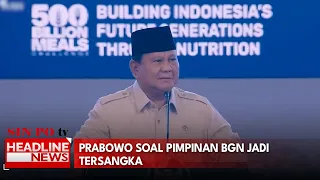 Prabowo Soal Pimpinan BGN Jadi Tersangka