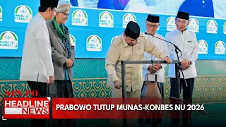 Prabowo Tutup Munas-Konbes NU 2026