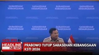 Prabowo Tutup Sarasehan Kebangsaan KSTI 2026
