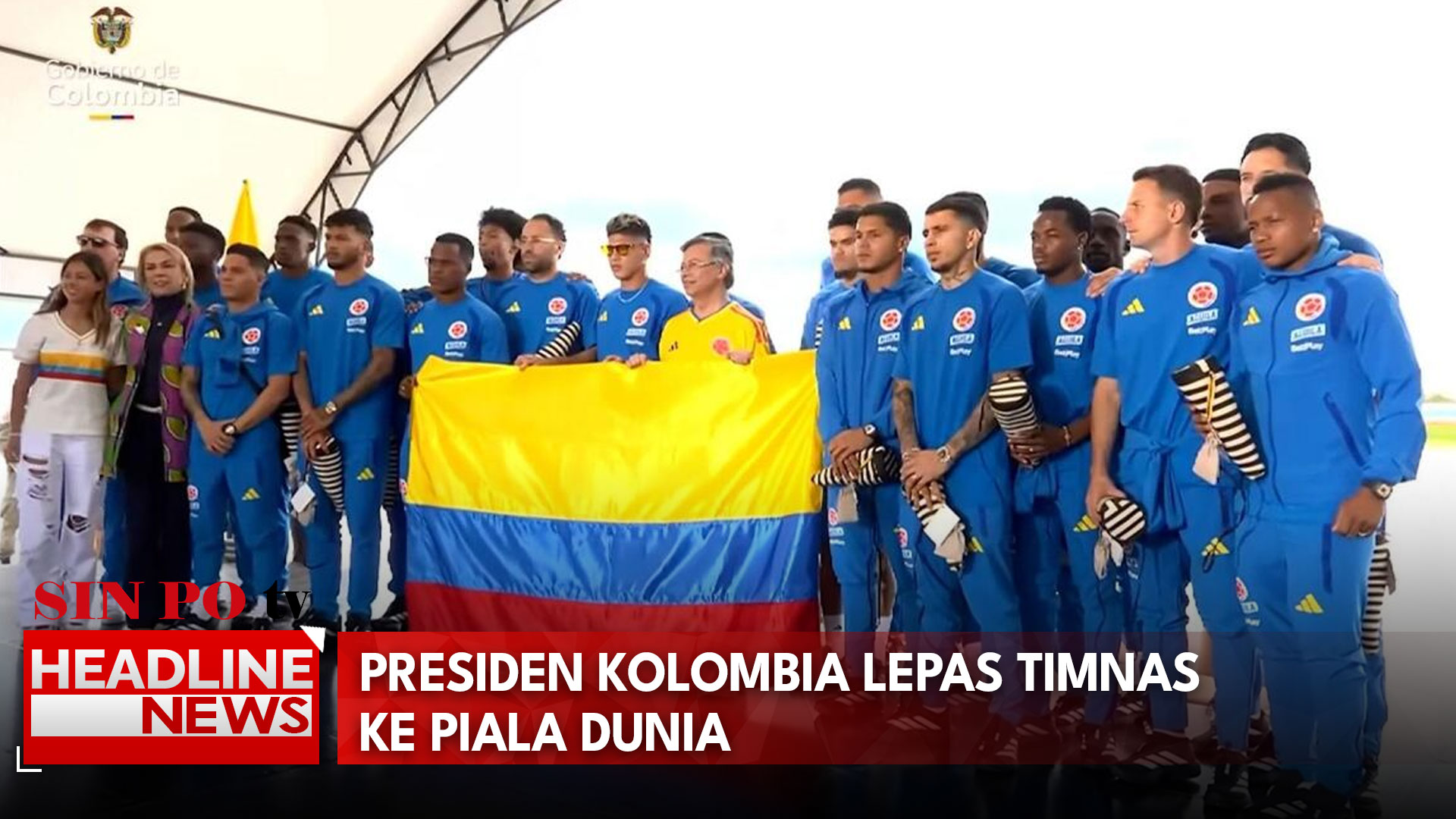 Presiden Kolombia Lepas Timnas  Ke Piala Dunia