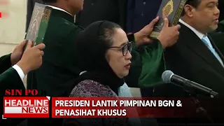 Presiden Lantik Pimpinan BGN & Penasihat Khusus