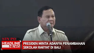 Presiden Minta Adanya Penambahan Sekolah Rakyat di Bali