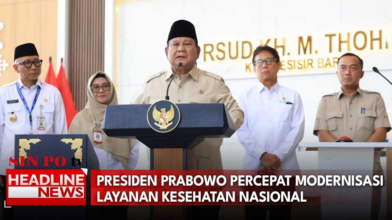 PRESIDEN PRABOWO PERCEPAT MODERNISASI LAYANAN KESEHATAN NASIONAL