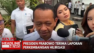 Presiden Prabowo Terima Laporan Perkembangan Hilirisasi