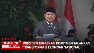 Presiden Tegaskan Komitmen Jalankan Transformasi Ekonomi Nasional