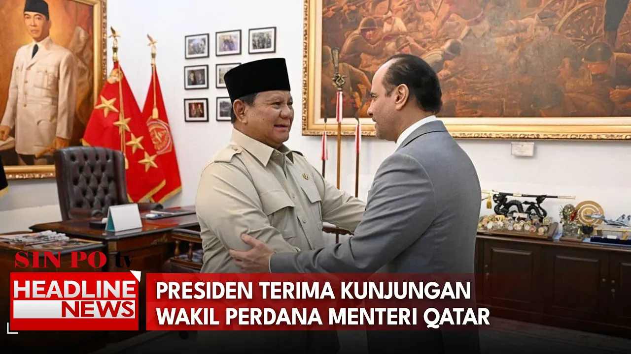 Presiden Terima Kunjungan Wakil Perdana Menteri Qatar