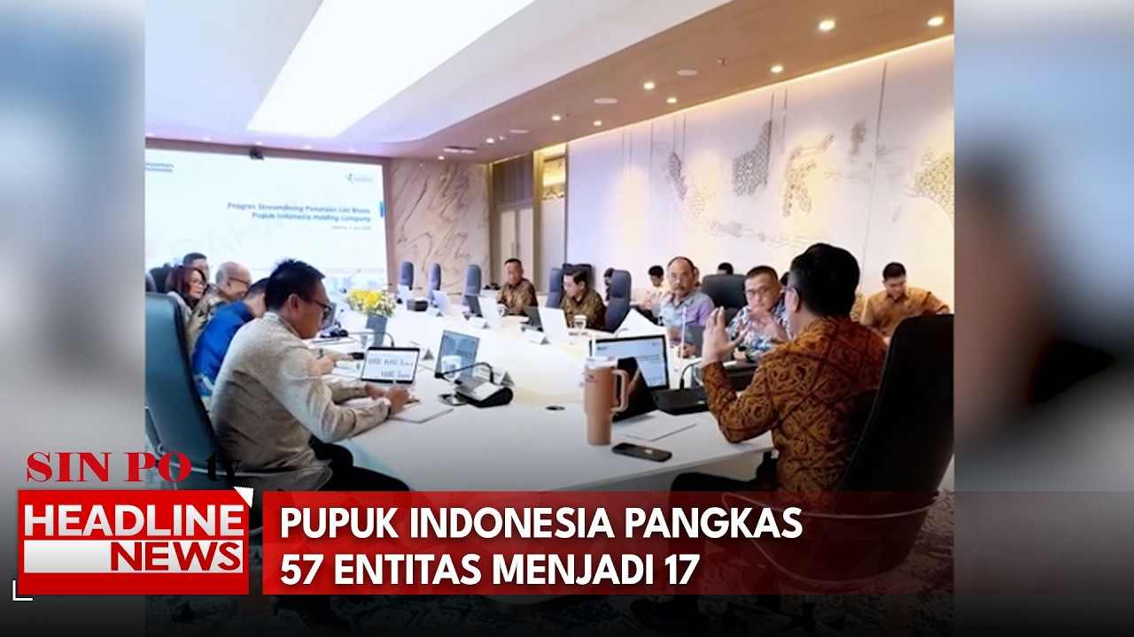 Pupuk Indonesia Pangkas 57 Entitas Menjadi 17