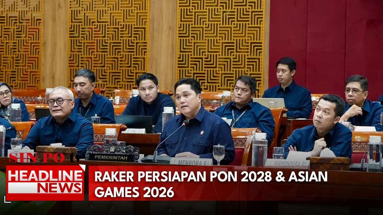 Raker Kemenpora Dan Komisi X DPR RI, Bahas Persiapan PON 2028 Dan Asian Games 2026