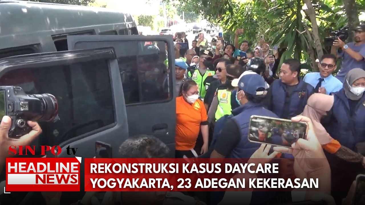 Rekonstruksi Kasus Daycare Yogyakarta, 23 Adegan Kekerasan