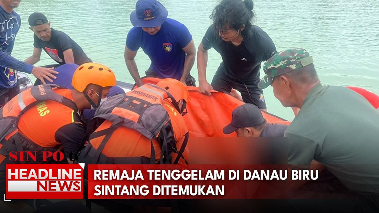 Remaja Tenggelam di Danau Biru Sintang Ditemukan