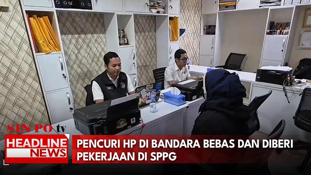 Restorative Justice, Pencuri HP di Bandara Bebas Dan Diberi Pekerjaan di SPPG