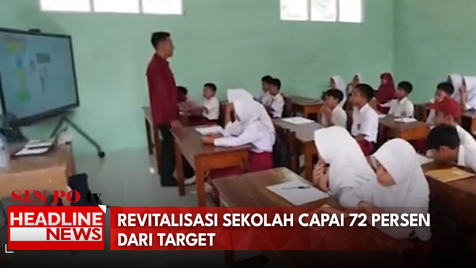 Revitalisasi Sekolah Capai 72 Persen Dari Target