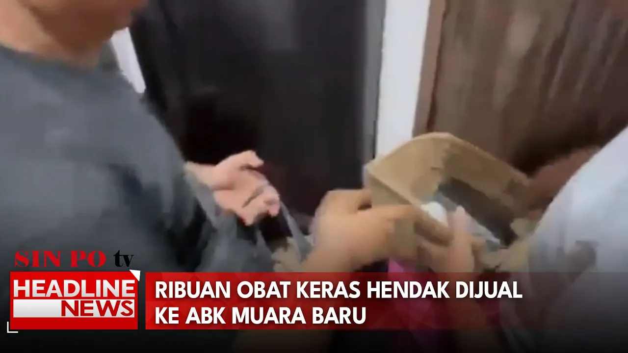 Ribuan Obat Keras Hendak Dijual ke ABK Muara Baru